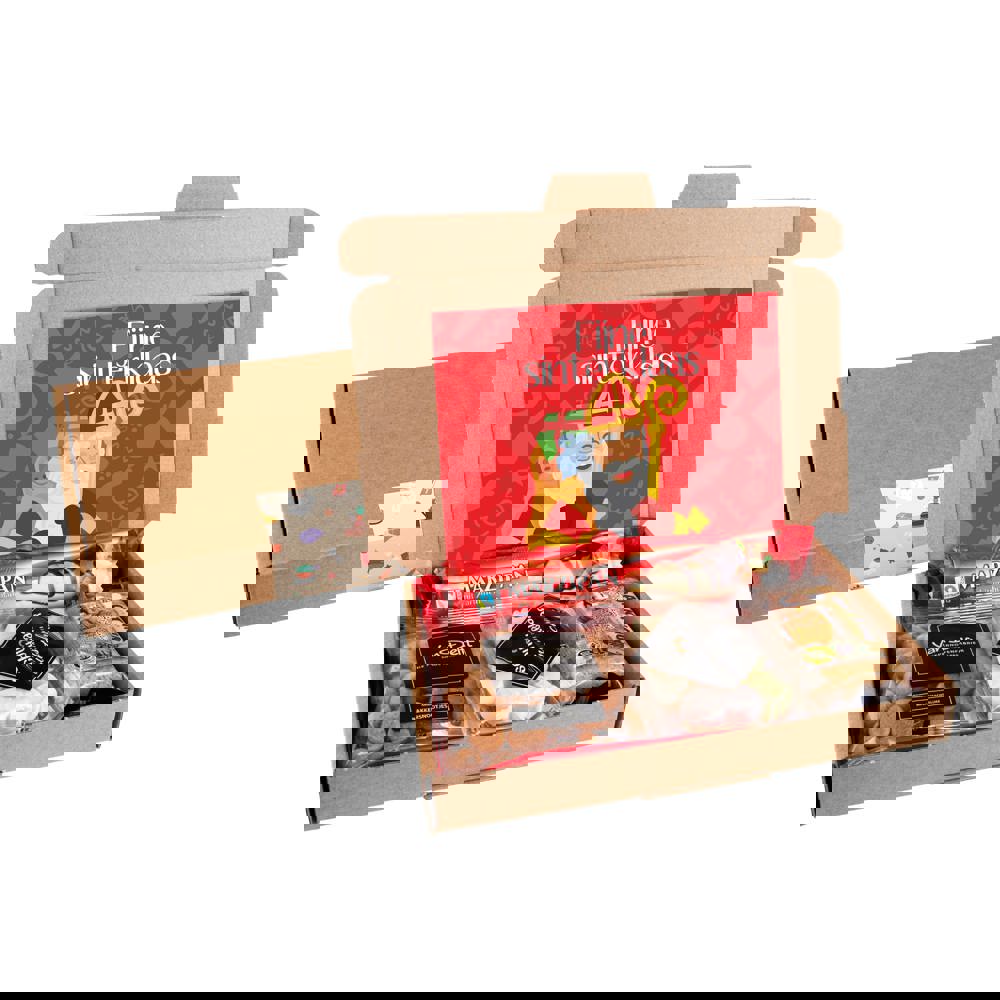 Sinterklaas brievenbusdoosje A5-3 | Zoet & Energievol - bedrukt of onbedrukt verkrijgbaar