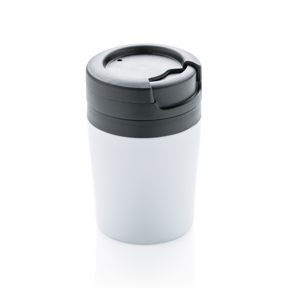 Coffee to go mok - voor bedrijven en relatiegeschenken - wit (± PMS White)