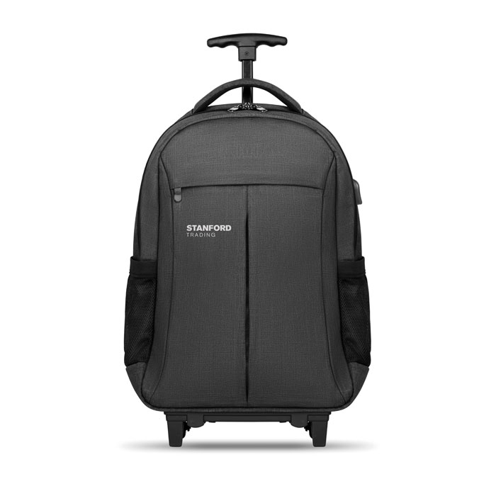 STOCKHOLM TROLLEY - Laptoprugtas/trolley 15 inch - bedrukt of onbedrukt verkrijgbaar