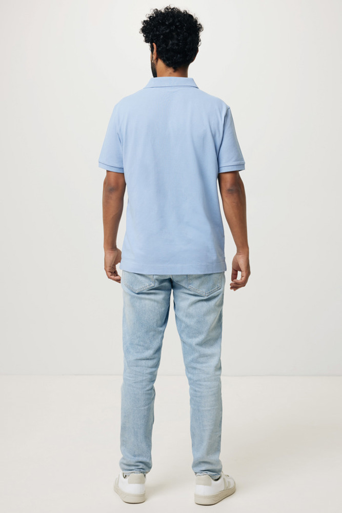 IQONIQ Yosemite gerecycled katoen pique polo