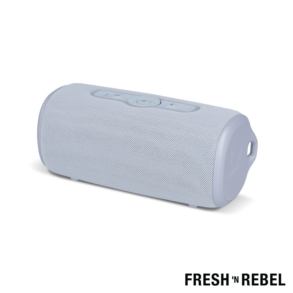 1RB7400 I Fresh 'n Rebel Bold M2 Waterbestendige Bluetooth Speaker - met logo of onbedrukt bestellen - Licht Grijs