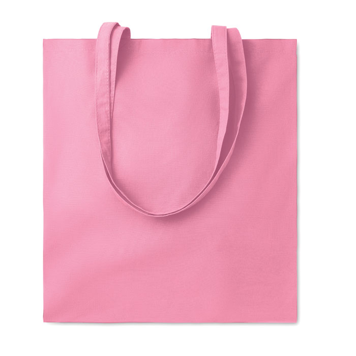 COTTONEL COLOUR++ - Boodschappentas 180 g/m² - bedrukt of onbedrukt verkrijgbaar - Babyrose