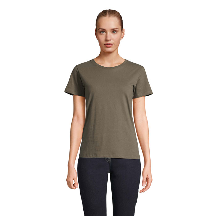 REGENT WOMEN - REGENT dames t-shirt 150g - bedrukt of onbedrukt verkrijgbaar - Army