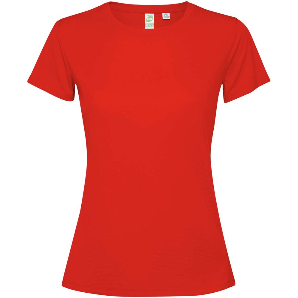 Estoril T-shirt met korte mouwen voor dames - bedrukt of onbedrukt verkrijgbaar - rood
