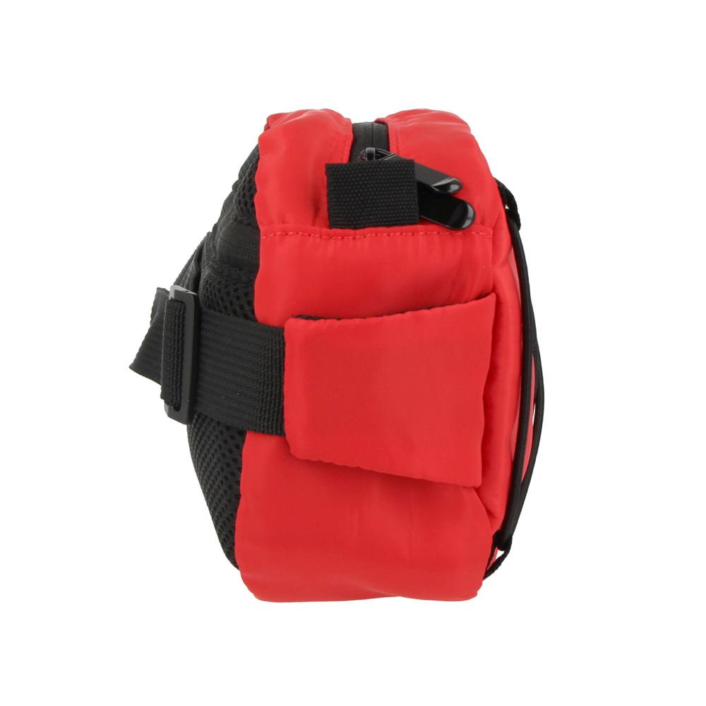 Crossbodytas R-PET met trekkoord