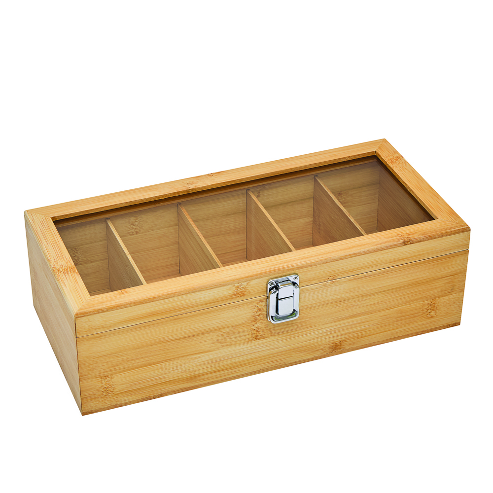 TEA LOUNGE - Theedoos - bedrukt of onbedrukt verkrijgbaar