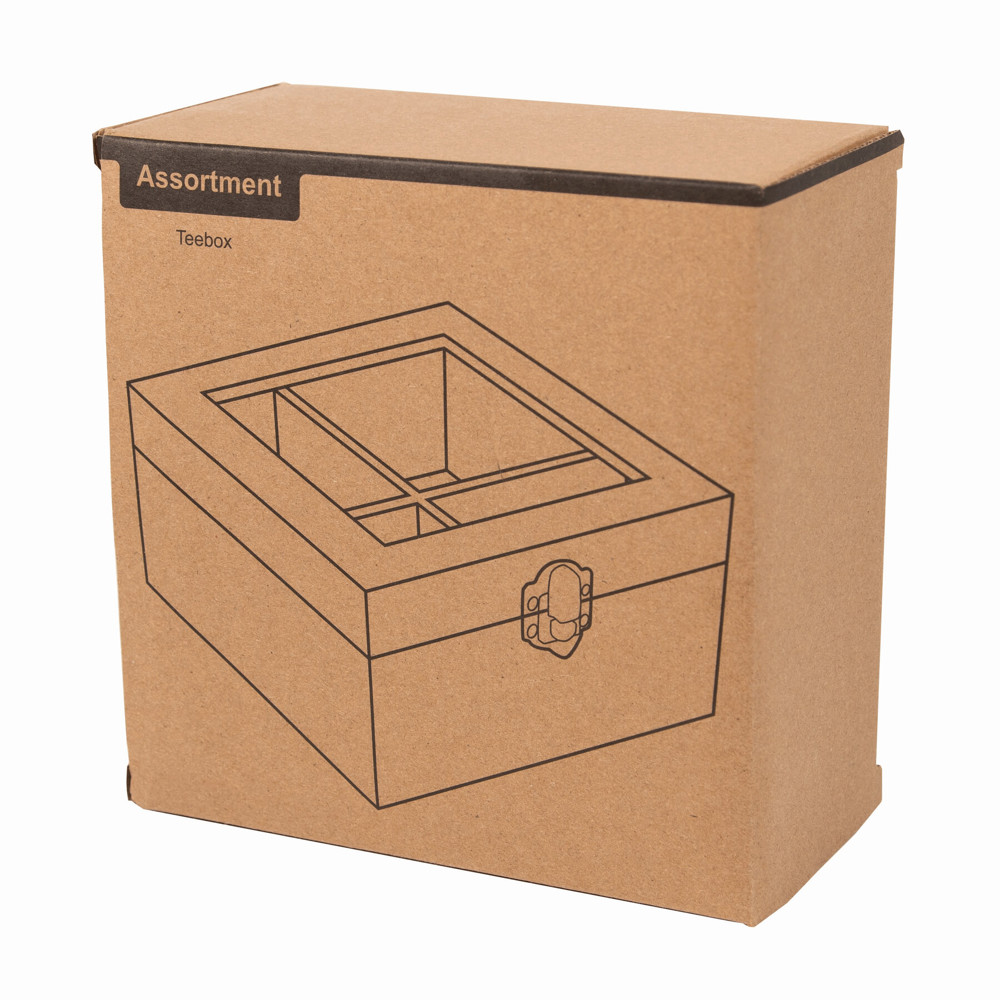 ASSORTMENT - Theedoos - met logo of onbedrukt bestellen