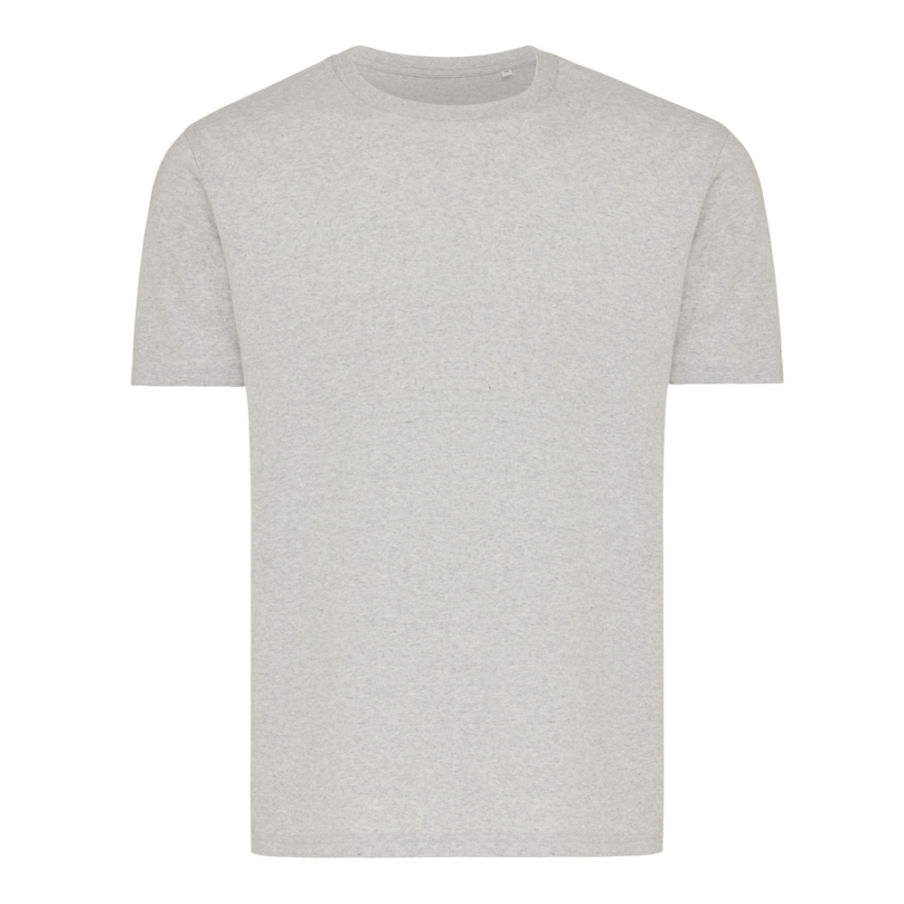 IQONIQ Brett gerecycled katoen t-shirt - kopen of bedrukken - light heather grey (± PMS light heather grey)