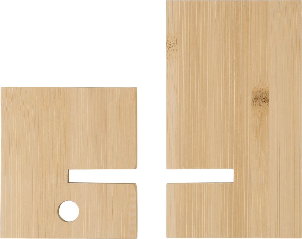 Bamboe telefoonhouder Margarita - voor bedrijven en relatiegeschenken - bamboe