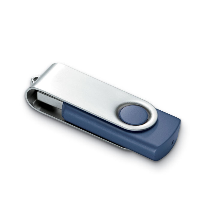 TECHMATE - Techmate. USB flash 8 GB - voor bedrijven en relatiegeschenken - Blauw
