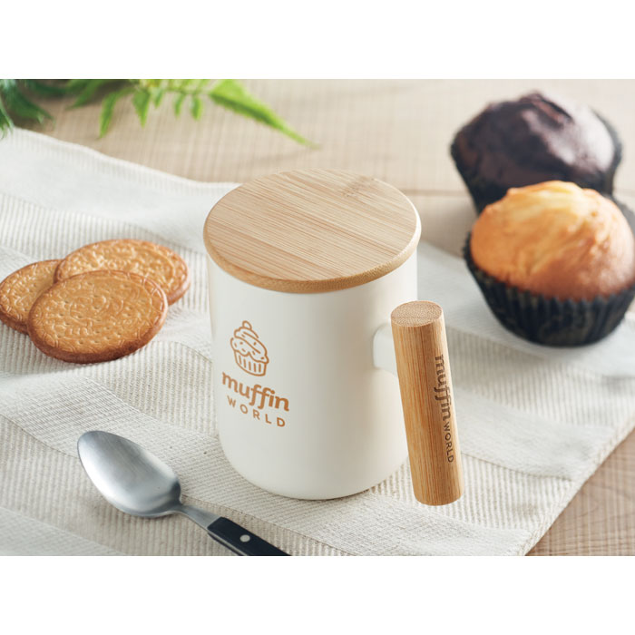 MAJEST - Porseleinen mok 380 ml - met logo of onbedrukt bestellen