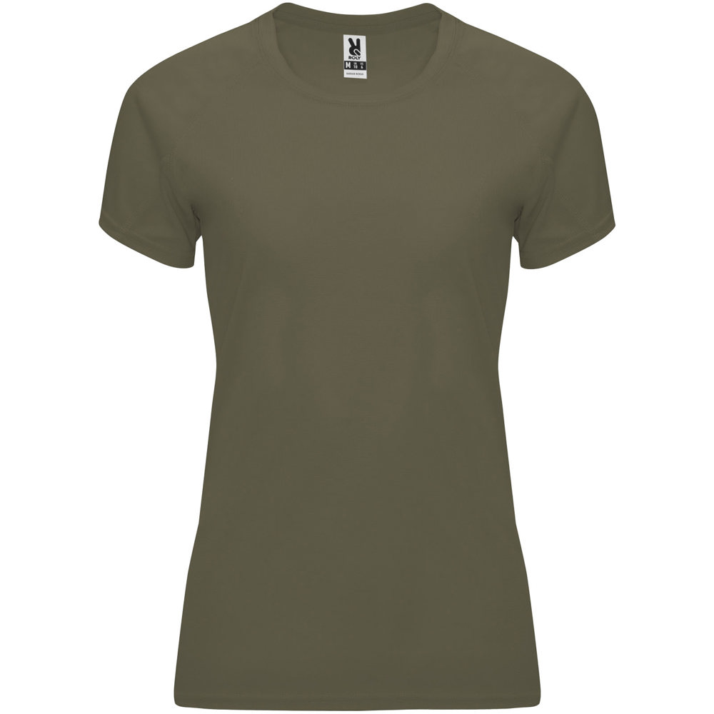 Bahrain sportshirt met korte mouwen voor dames - kopen of bedrukken - Militair groen
