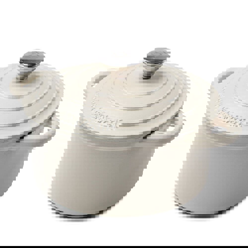 Orrefors Jernverk geëmailleerde braadpan 2.8L - bedrukt of onbedrukt verkrijgbaar - Crème