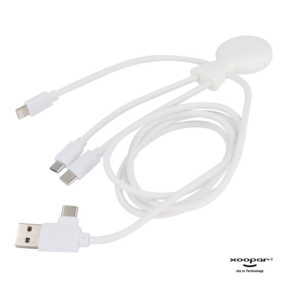 3199 | Xoopar Mr. Bio Powerbank and Cable pack 7000mAh - kopen of bedrukken - Wit