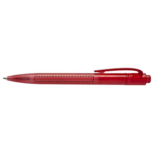 Thalaasa balpen van ocean bound plastic (zwarte inkt)