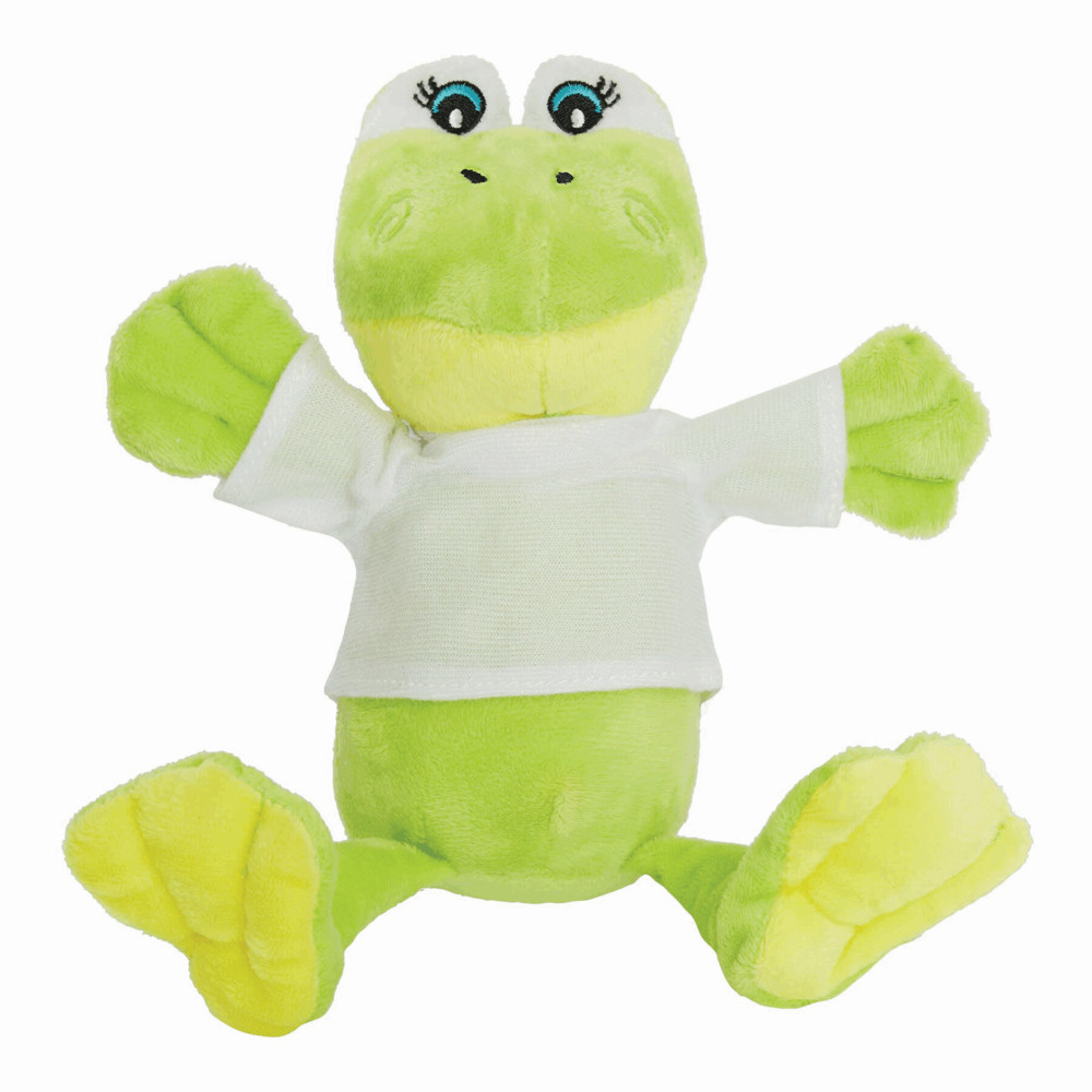 FRIEDA - Pluche kikker - voor bedrijven en relatiegeschenken