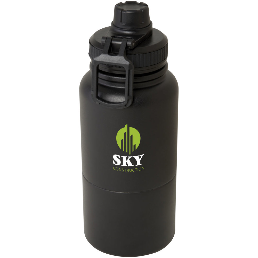 Dupeca 840 ml geïsoleerde waterfles van RCS-gecertificeerd roestvrijstaal