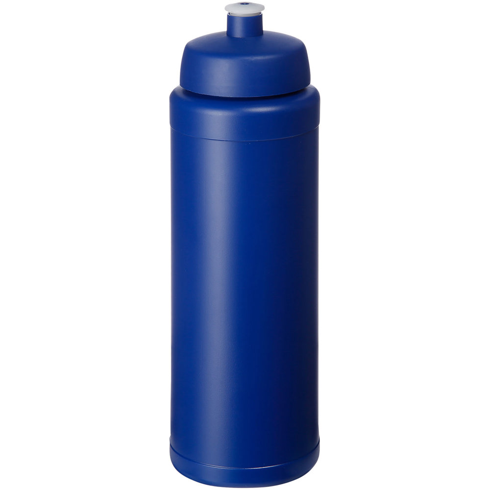 Baseline® Plus grip 750 ml sportfles met sportdeksel - bedrukt of onbedrukt verkrijgbaar - Blauw