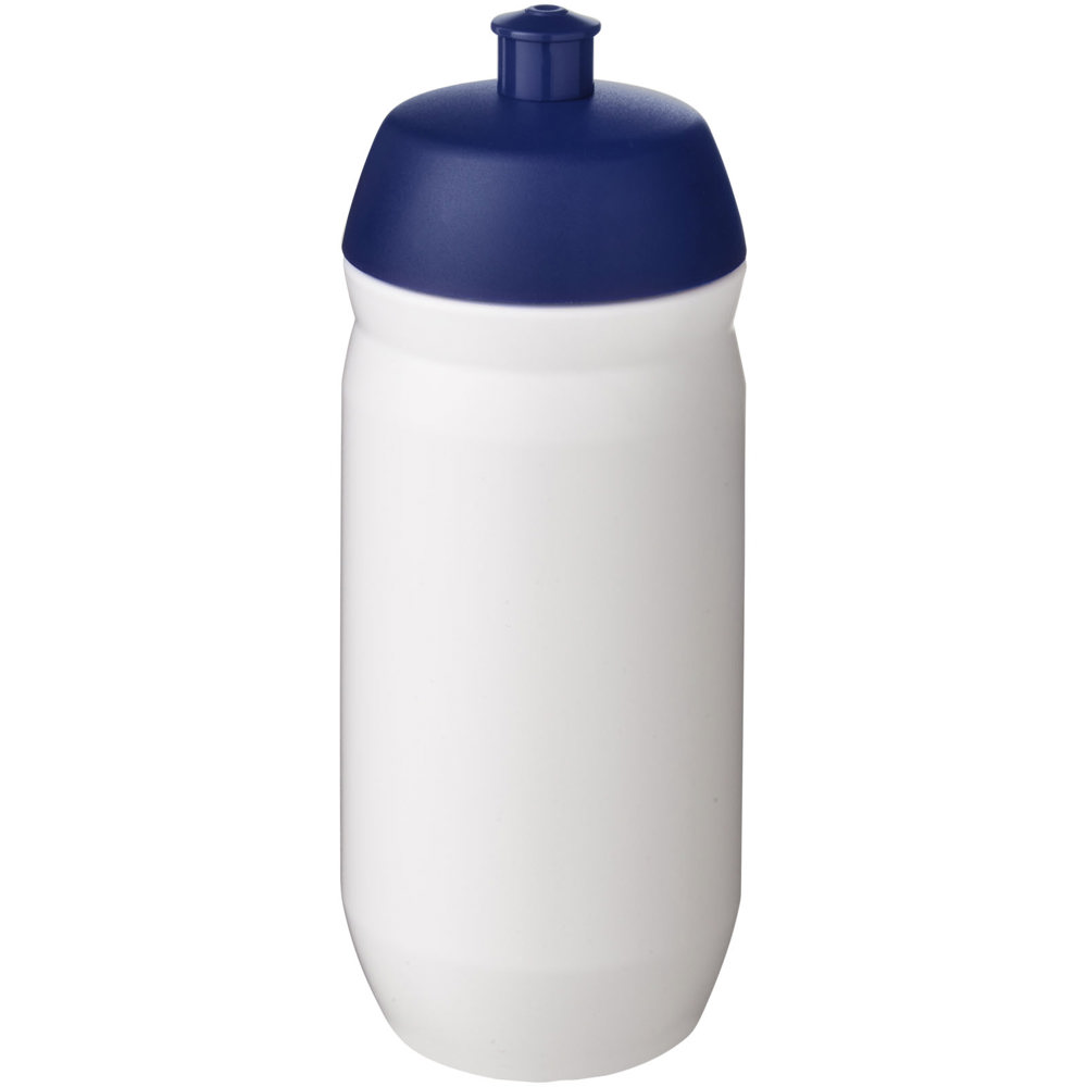 HydroFlex™ knijp knijpfles van 500 ml - voor bedrijven en relatiegeschenken - Blauw, Wit