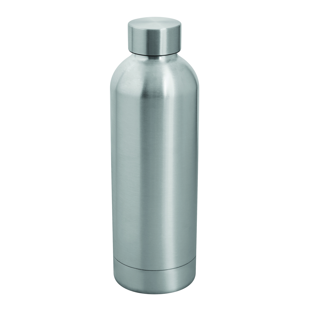 GET WARM - Vacuüm-isoleer-drinkfles - met logo of onbedrukt bestellen - zilver