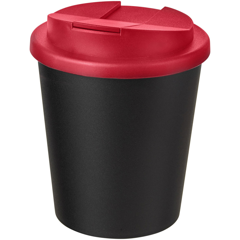 Americano® Espresso 250 ml geïsoleerde beker - voor bedrijven en relatiegeschenken - Zwart, Rood