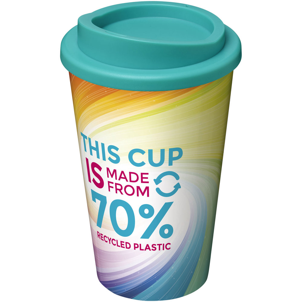 Brite-Americano® Eco 350 ml geïsoleerde beker - kopen of bedrukken - Aqua