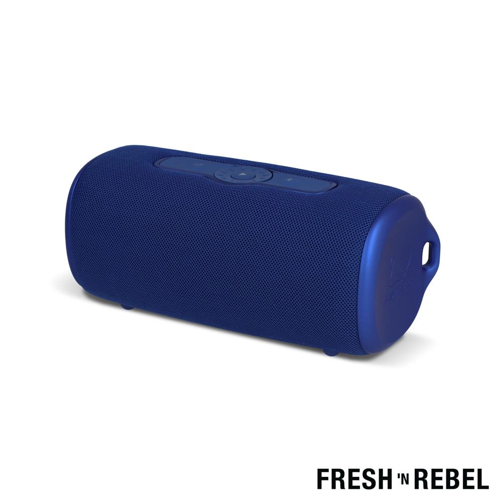 1RB7400 I Fresh 'n Rebel Bold M2 Waterbestendige Bluetooth Speaker - met logo of onbedrukt bestellen - blauw