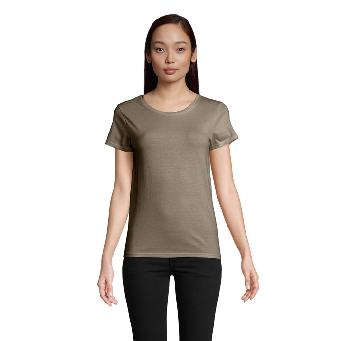 PIONEER WOMEN - PIONEER DAMES T-Shirt 175g - bedrukt of onbedrukt verkrijgbaar - khaki