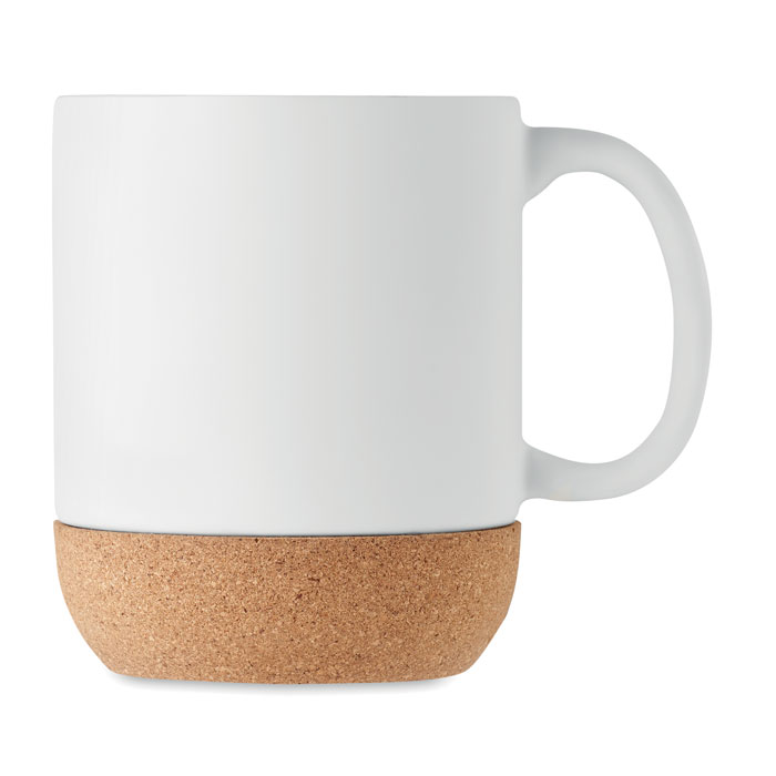 MATT - Matte keramische mok 300 ml - voor bedrijven en relatiegeschenken - Wit