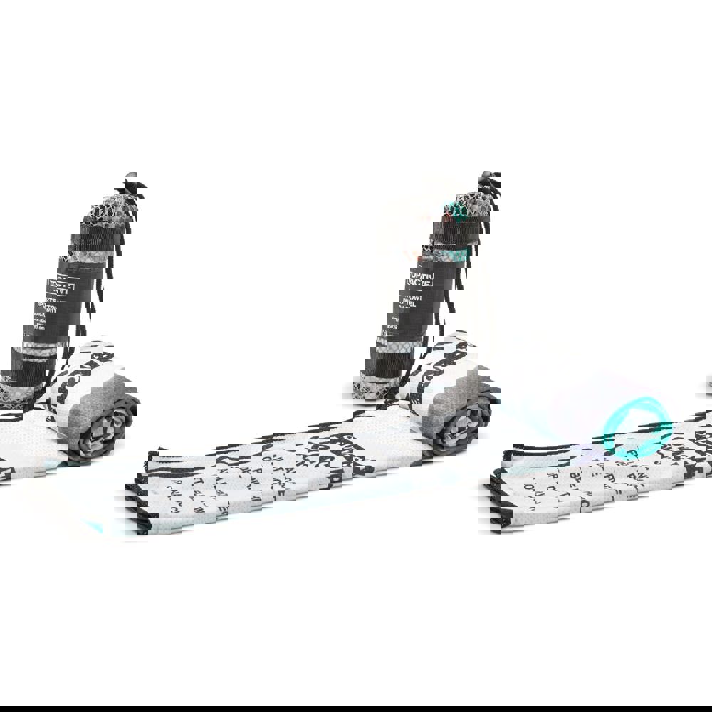 Sneldrogende sporthanddoek met custom-made print en tas - bedrukt of onbedrukt verkrijgbaar