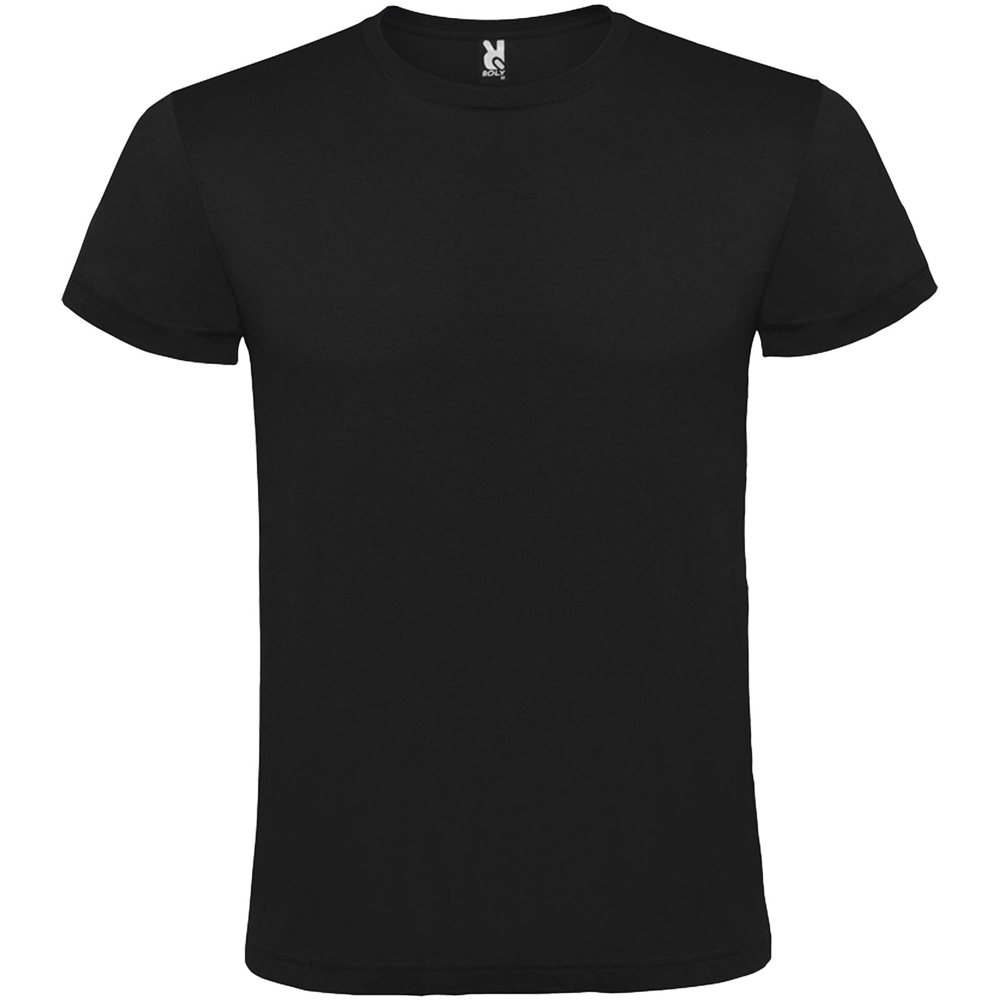 Atomic unisex T-shirt met korte mouwen - voor bedrijven en relatiegeschenken - zwart