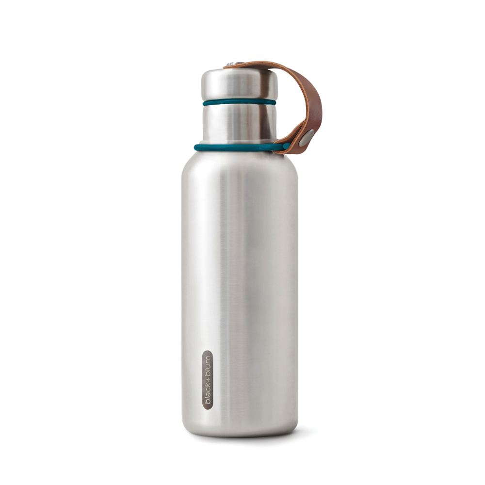 Black+Blum Geïsoleerde Waterfles Groot 500ml - kopen of bedrukken - turquoise (± PMS 315U)
