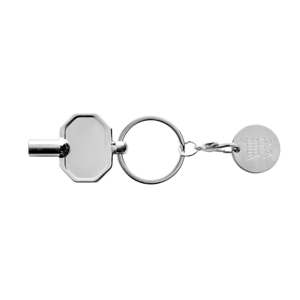 RCS radiator ontluchter & winkelwagenmunt sleutelhanger - voor bedrijven en relatiegeschenken