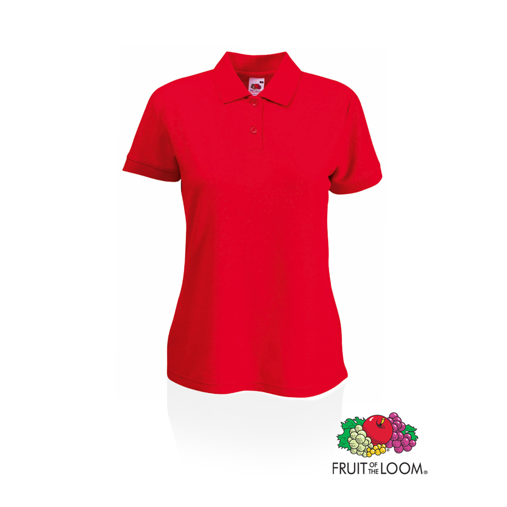 Dames Polo Shirt 65/ 35 - ROJ
