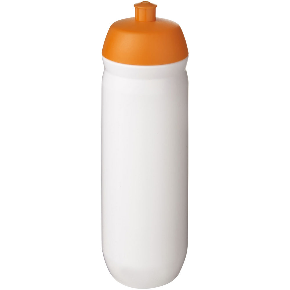 HydroFlex™ knijpfles van 750 ml - met logo of onbedrukt bestellen - Oranje, Wit