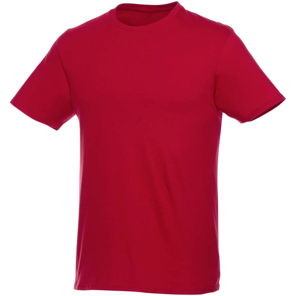 Heros heren t-shirt met korte mouwen - met logo of onbedrukt bestellen - rood