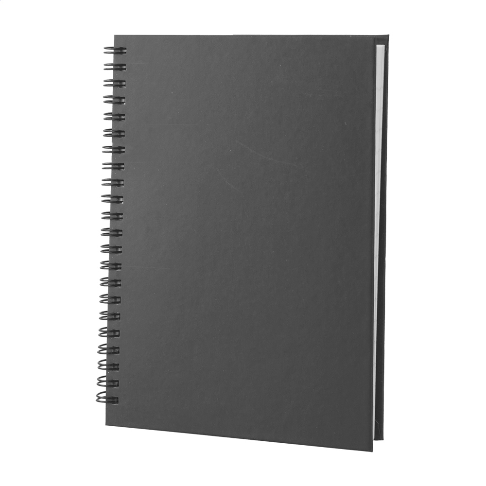 Cedrus A5 - notitieboek - voor bedrijven en relatiegeschenken - Zwart