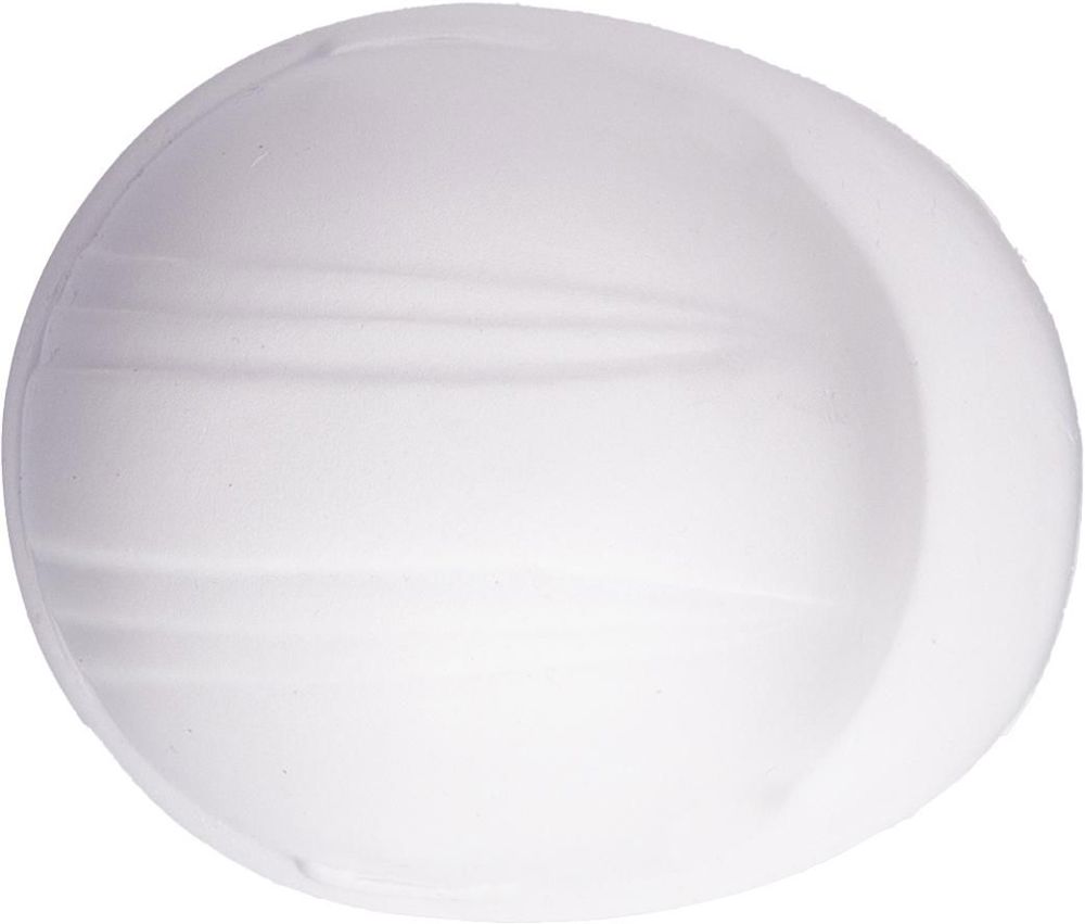 Anti-stress werkhelm Philip - bedrukt of onbedrukt verkrijgbaar - Wit