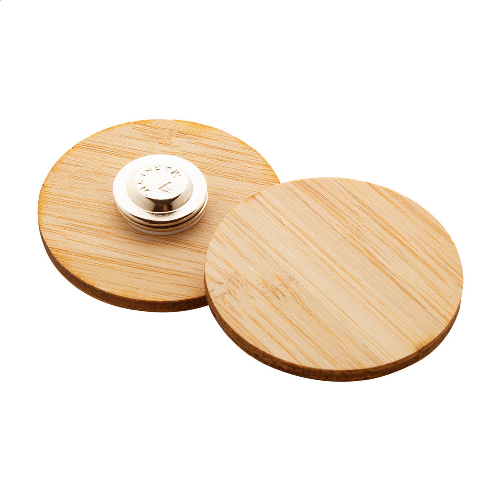 BooBadge - bamboe badge - kopen of bedrukken