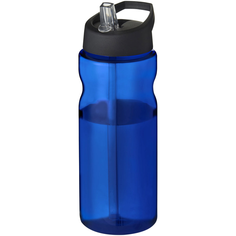 H2O Active® Base 650 ml bidon met fliptuitdeksel - met logo of onbedrukt bestellen - Blauw, Zwart