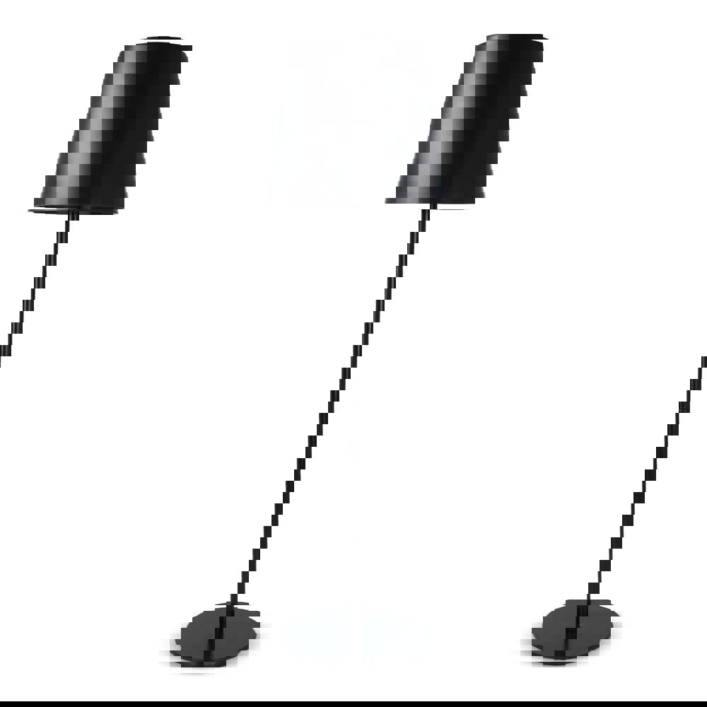 Oplaadbare tafellamp - met logo of onbedrukt bestellen - Zwart