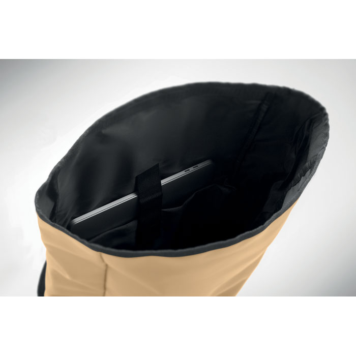 BANGKOK ROLL - Rolltop laptop rugzak 600D