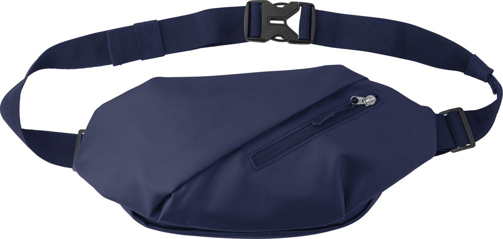 Polyester (600D) kruisschoudertas Bria - voor bedrijven en relatiegeschenken - Blauw