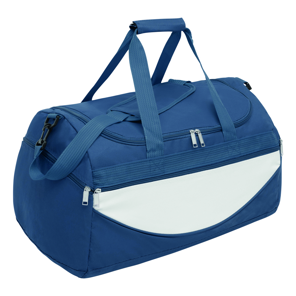 CHAMP - Sporttas - kopen of bedrukken - donkerblauw, wit