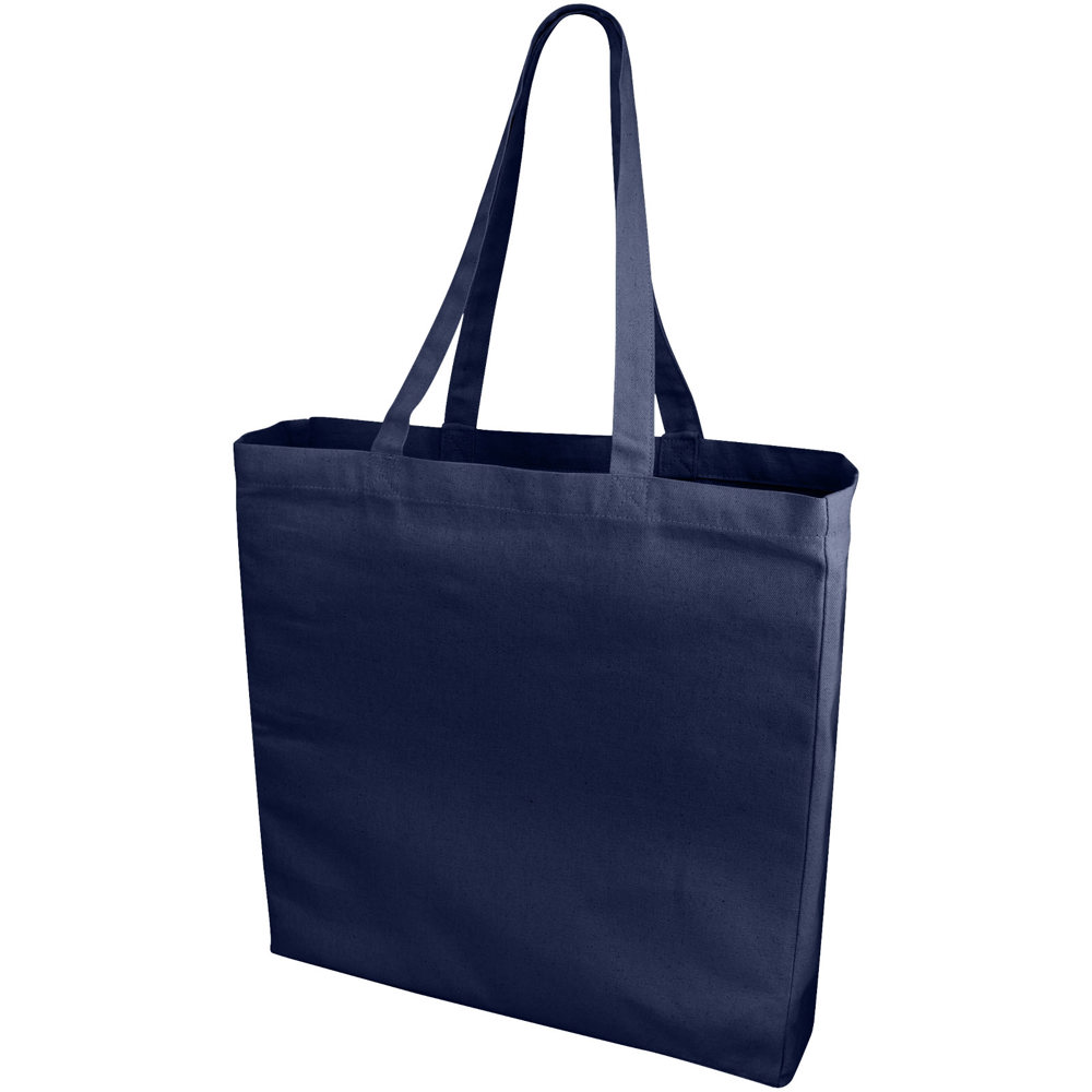 Odessa 220 g/m katoenen draagtas 13L - voor bedrijven en relatiegeschenken - Marineblauw