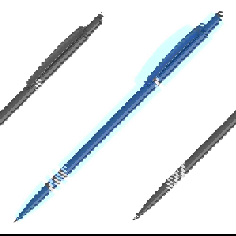 Balpen Tropic Colour hardcolour - voor bedrijven en relatiegeschenken - Blauw