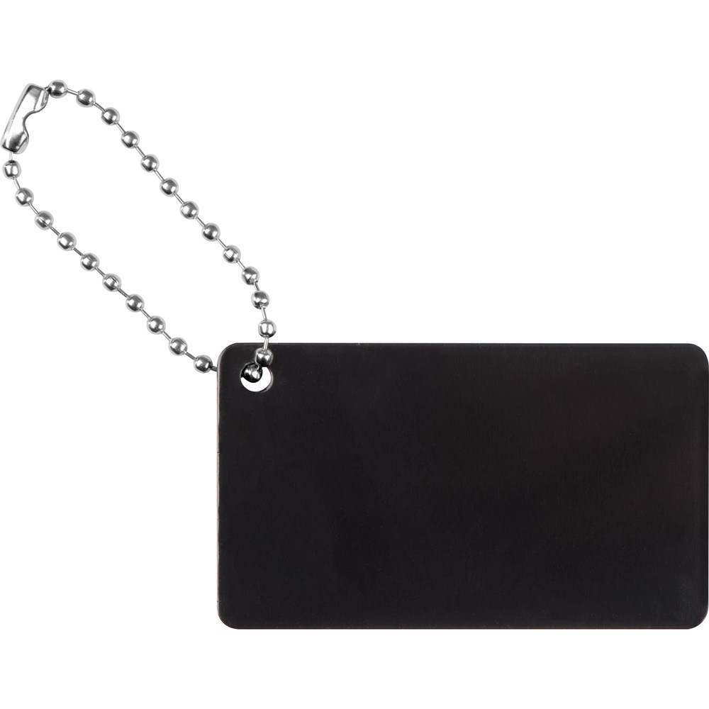 Metalen plaatje met ketting - kopen of bedrukken