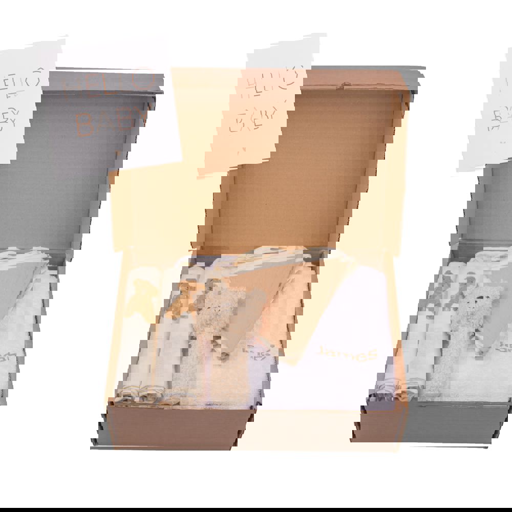 Geboorte cadeauset L - met logo of onbedrukt bestellen