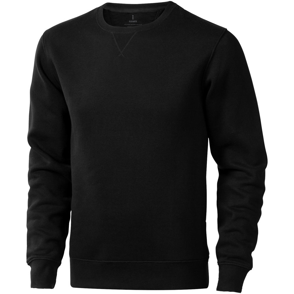 Surrey unisex sweater met ronde hals - kopen of bedrukken - Zwart