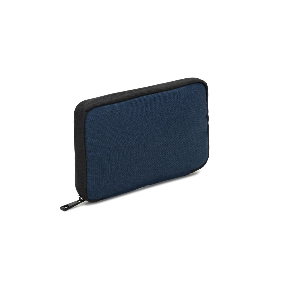 Newcastle BAG. Hoge dichtheid 600D gerecycled polyester organisatietas met ruim hoofdvak voor technische - Blauw